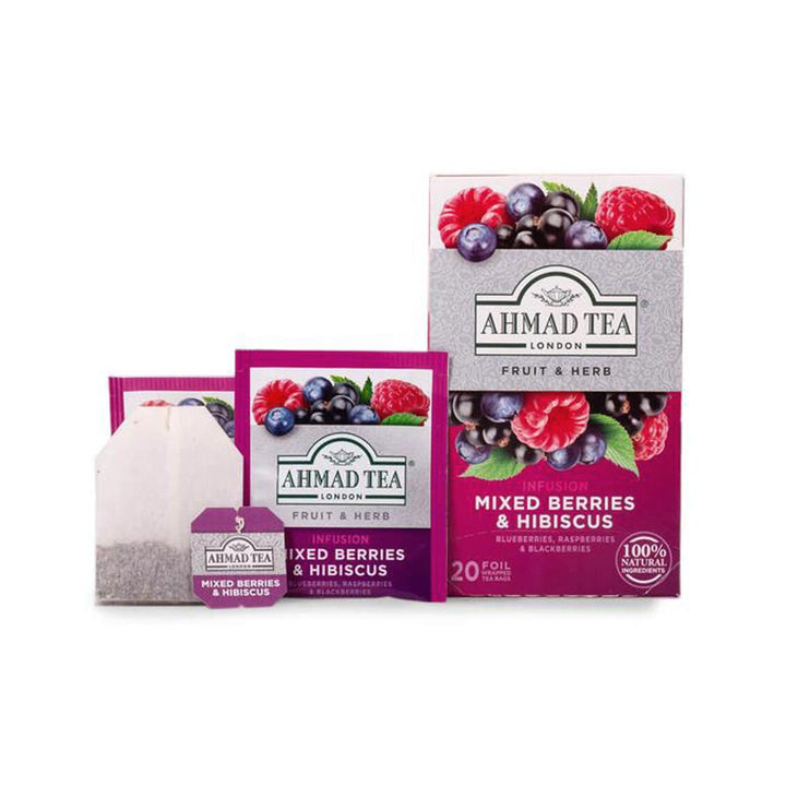 Čaj Mixed Berries & Hibiscus Ahmad Tea 20 kesica