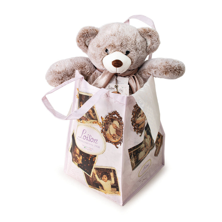 Panettone ČOKOLADNI PLIŠANI MEDA Loison 750 g - limited edition