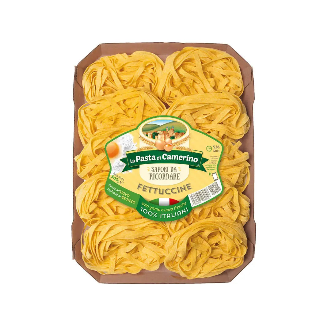 Pasta Fettuccine All’uovo La Pasta di Camerino 500 g Delikatesi i tako to
