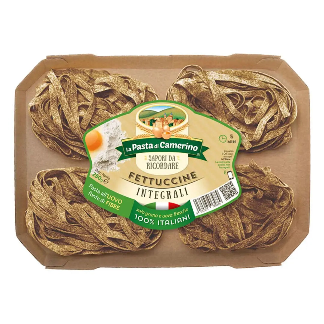 Pasta Fettuccine Integrali All’uovo La Pasta di Camerino 250 g Delikatesi i tako to