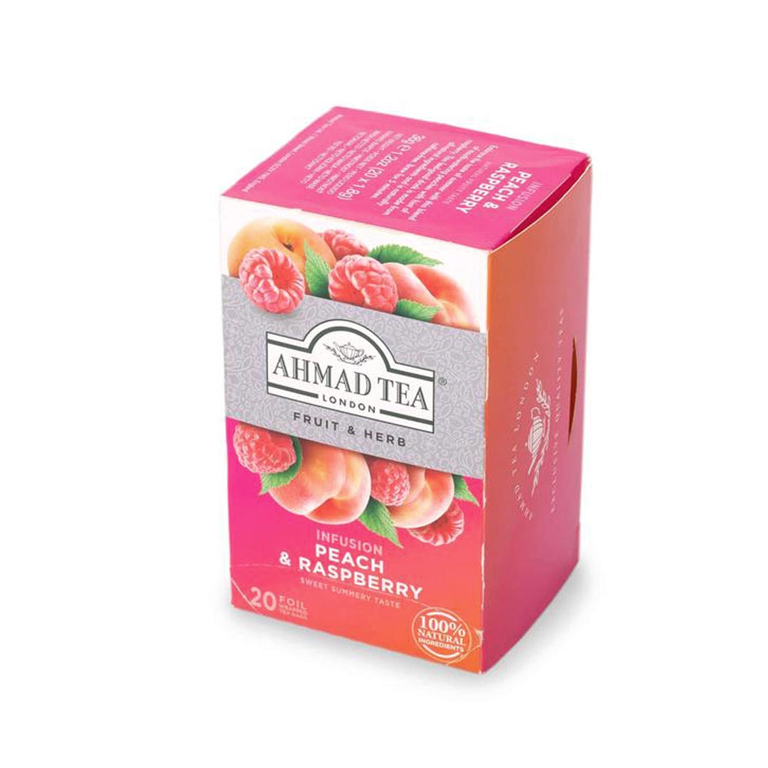 Čaj Raspberry & Peach Ahmad Tea 20 kesica