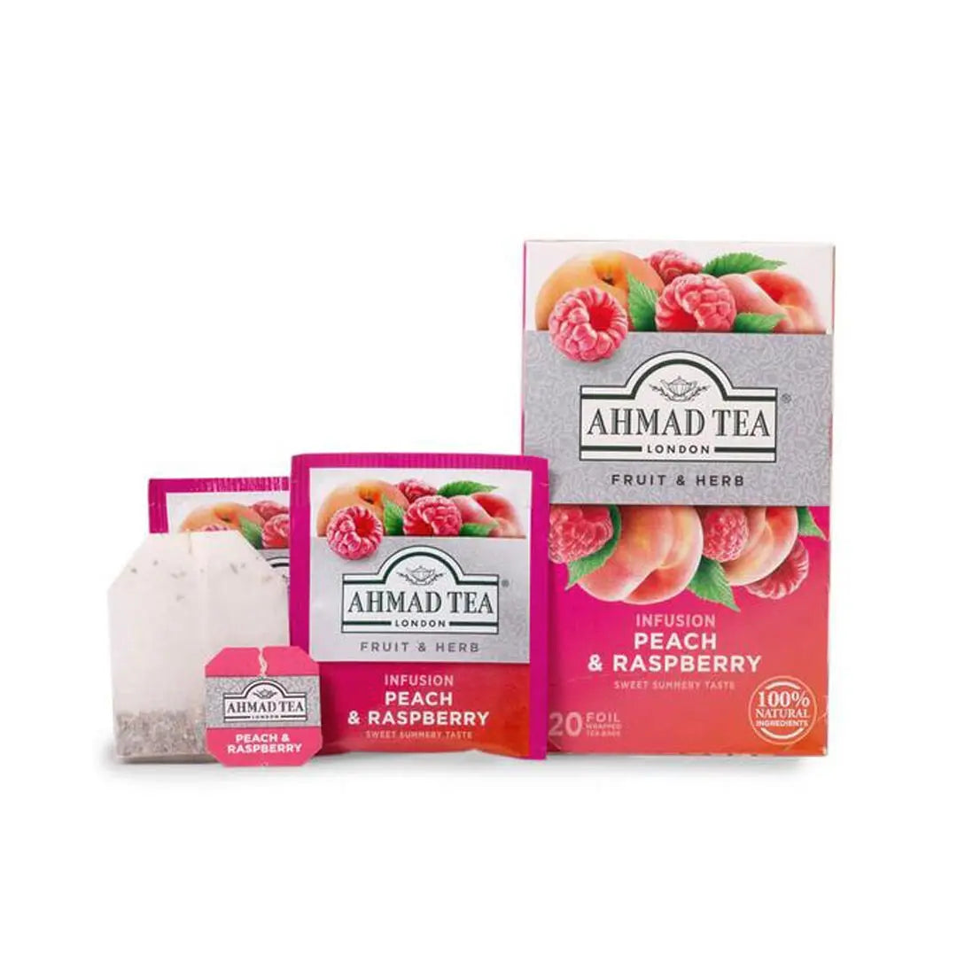 Čaj Raspberry & Peach Ahmad Tea 20 kesica Trampex