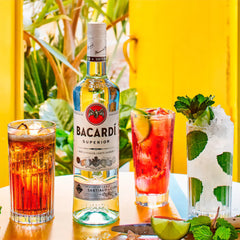 Rum Bacardi Superior 1l Pola Pola