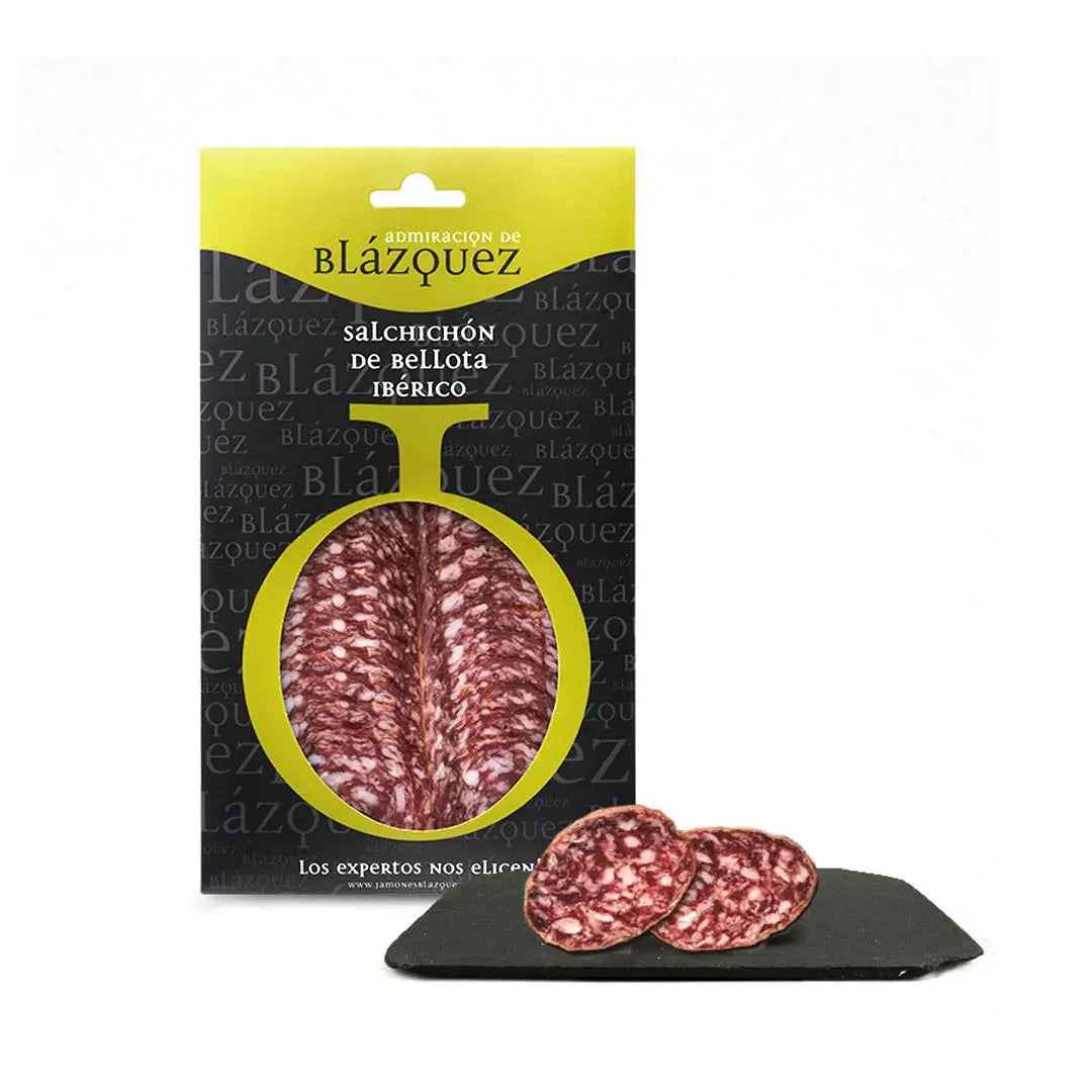 Salchichón Iberico de Bellotta Jamones Blázquez 100 g slice Delikatesi i tako to