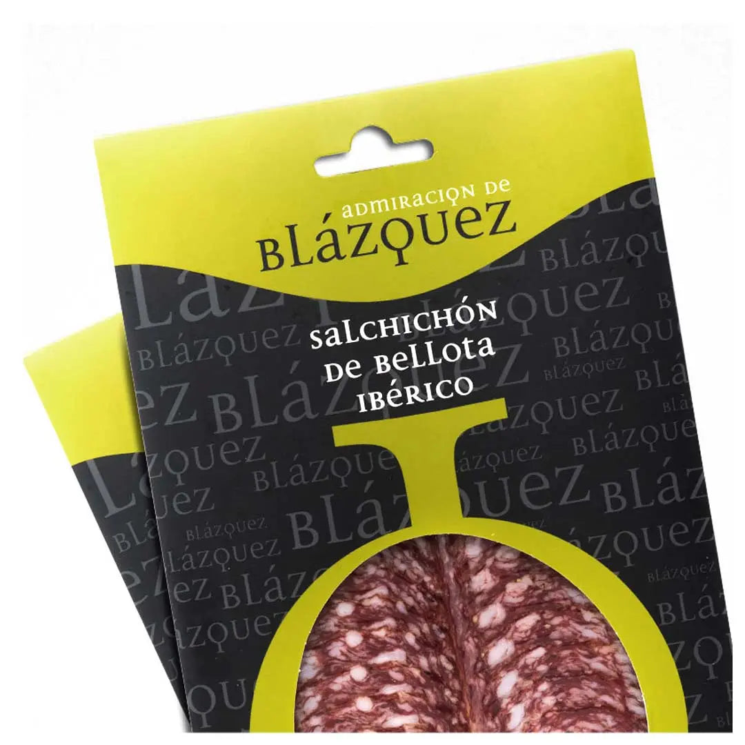 Salchichón Iberico de Bellotta Jamones Blázquez 100 g slice Delikatesi i tako to