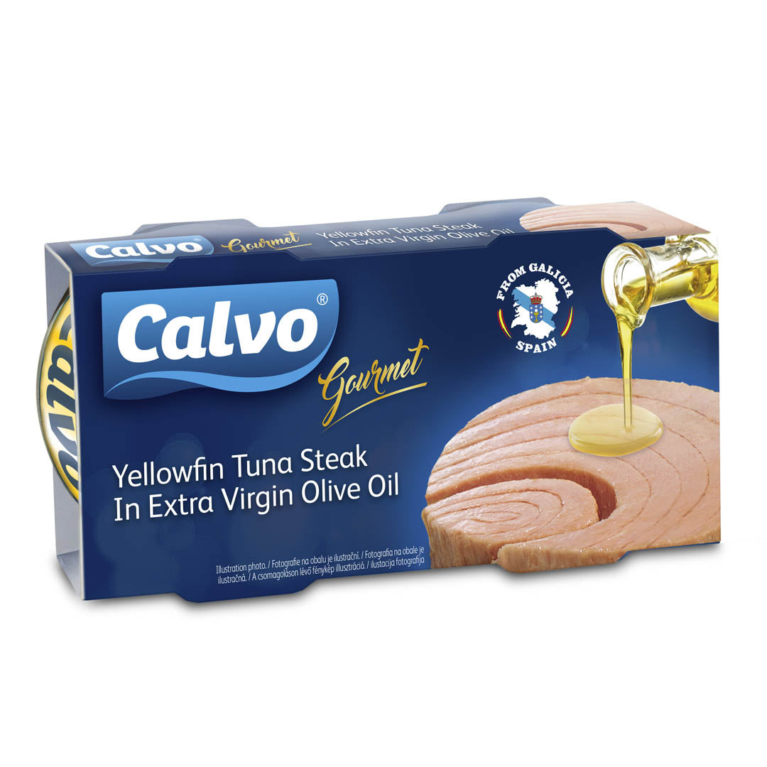 Tuna komad u ekstra devičanskom maslinovom ulju Calvo 2x100 g pakovanje